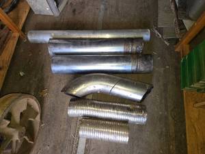 lot 170 image: Lot of Exhaust Pipe Parts