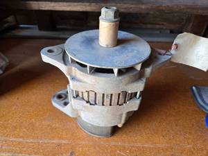 lot 177 image: Used Heavy Duty Industrial Alternator with 80 LB-FT Torque