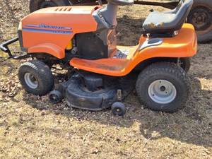 lot 195 image: Husqvarna LTH 130 Lawn Tractor with 13 HP Kohler Engine
