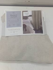 lot 154 image: Threshold 84 Blackout Curtain - Natural Aruba - 1 Large Panel