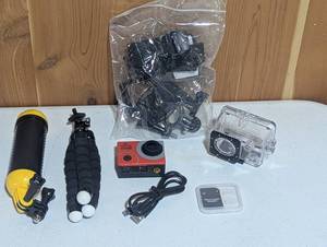 lot 37 image: Explore One 4K Action Camera with WiFi Bundle