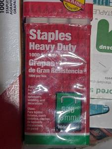 lot 43 image: Mixed bin with thousands of staples