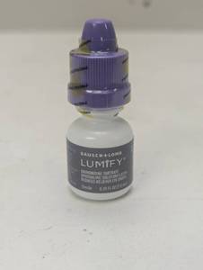 lot 122 image: Bausch  Lomb Lumify Redness Reliever Eye Drops, 0.25 fl oz
