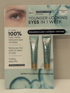 lot 113 image: Roc Multi-Correxion Hydrate  Plump Eye Cream 0.6 Ounces - 2 Pack