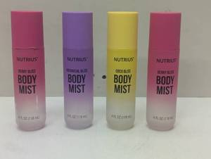 lot 131 image: Nutrius Body Mist, 4 fl oz, 4-pack