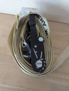 lot 49 image: Husky 27 ft. x 2 in. Heavy-Duty Ratchet Tie-Down Strap with J Hook
