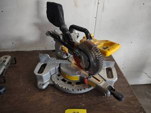 lot 87 image: Dewalt 7 14 Miter Saw, 20 Volt, N...