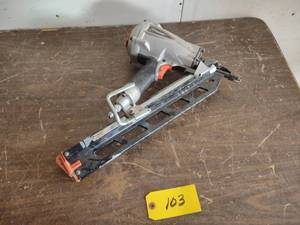 lot 103 image: Paslode F350 Framing Nailer...