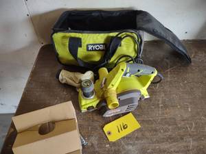 lot 116 image: Ryobi Planer...