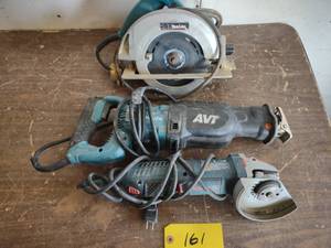 lot 161 image: (3) Power Tools...