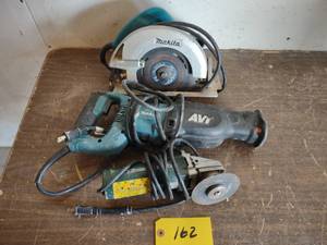 lot 162 image: (3) Power Tools...