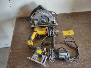 lot 168 image: (3) Power Tools...