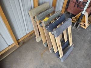 lot 211 image: (5) 4 Wheel Dollies...