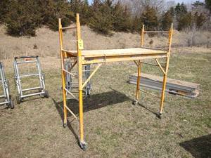 lot 215 image: Bakers Scaffold, 6x30x65, Comple...