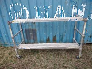 lot 231 image: Werner Aluminum Scaffold, Includes ...