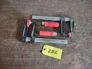 lot 252 image: (2) Bessey 8 Bar Clamps...