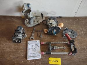 lot 265 image: Routers & Parts...
