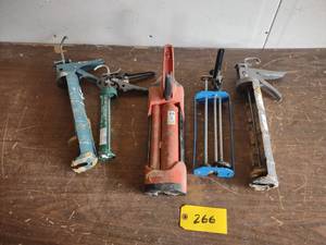 lot 266 image: (5) Caulk Guns...