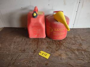 lot 272 image: (2) Fuel Cans...