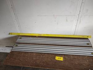 lot 303 image: (2) Dewalt Track Saw Tracks & 6 St...