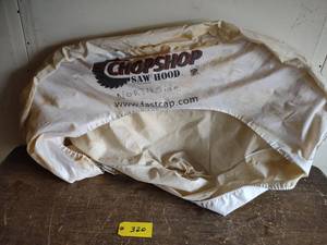 lot 320 image: Chop Saw Hood...