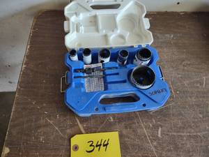 lot 344 image: Lenox Hole Saw Kit...