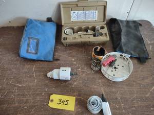 lot 345 image: Assorted Hole Saws...