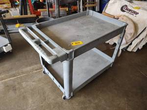 lot 356 image: Poly Cart, 24x36...