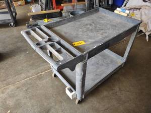 lot 357 image: Poly Cart, 24x36...