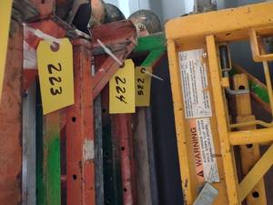 lot 225 image: Bakers Scaffold, 6x30x65, Comple...