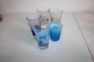 lot 31 image: Set of 5 Icelandic Souvenir Shot Glasses