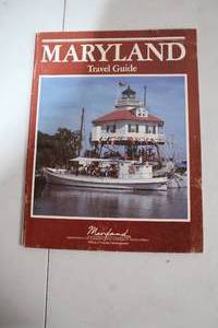 lot 53 image: 1980 Maryland Travel Guide Booklet
