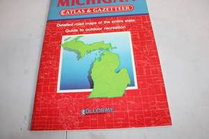 lot 60 image: DeLorme Michigan Atlas & Gazetteer