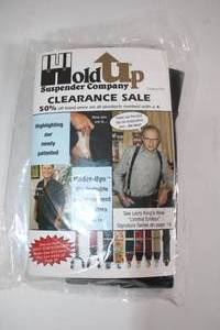 lot 135 image: Hold-Up Suspender Companys Limited Edition Suspenders - Sealed Package
