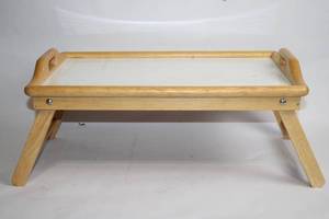lot 185 image: Wooden Folding Breakfast Tray