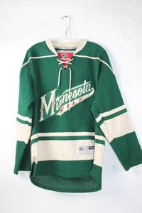 lot 188 image: Minnesota Wild NHL Hockey Jersey - Reebok, Size S