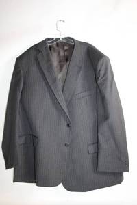 lot 238 image: Mens Pinstripe Suit Jacket Made in Moldova