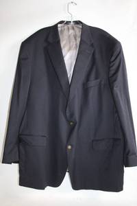 lot 240 image: Mens Hart Schaffner & Marx Navy Blazer Jacket