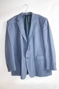 lot 241 image: Stafford Blue Mens Suit Jacket - Size 48L