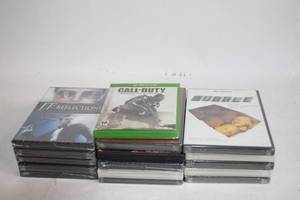 lot 256 image: Collection of DVDs and Xbox One Game Titles
