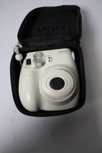 lot 294 image: Fujifilm Instax Mini Instant Camera with Carrying Case and Accessories