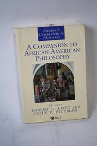 lot 381 image: A Companion to African-American Philosophy Edited by Tommy L. Lott and John P. Pittman