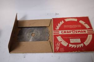 lot 449 image: Craftsman 8 Hollow Ground Saw Blade for 12 - 58 Arbor