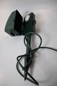 lot 452 image: BN-Link Outdoor Power Stake with Timer and 6 Outlets