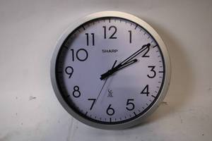lot 480 image: Sharp Atomic Wall Clock