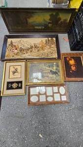 lot 7 image: Vintage Picture Lot as Shown in Photos