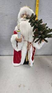 lot 36 image: Animated Christmas Santa Figure