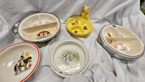 lot 50 image: ChildBaby Dishes