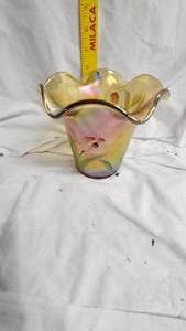Hand Painted Fenton Vase
