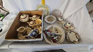 lot 99 image: Two Tea Sets as Shown, Various Pieces